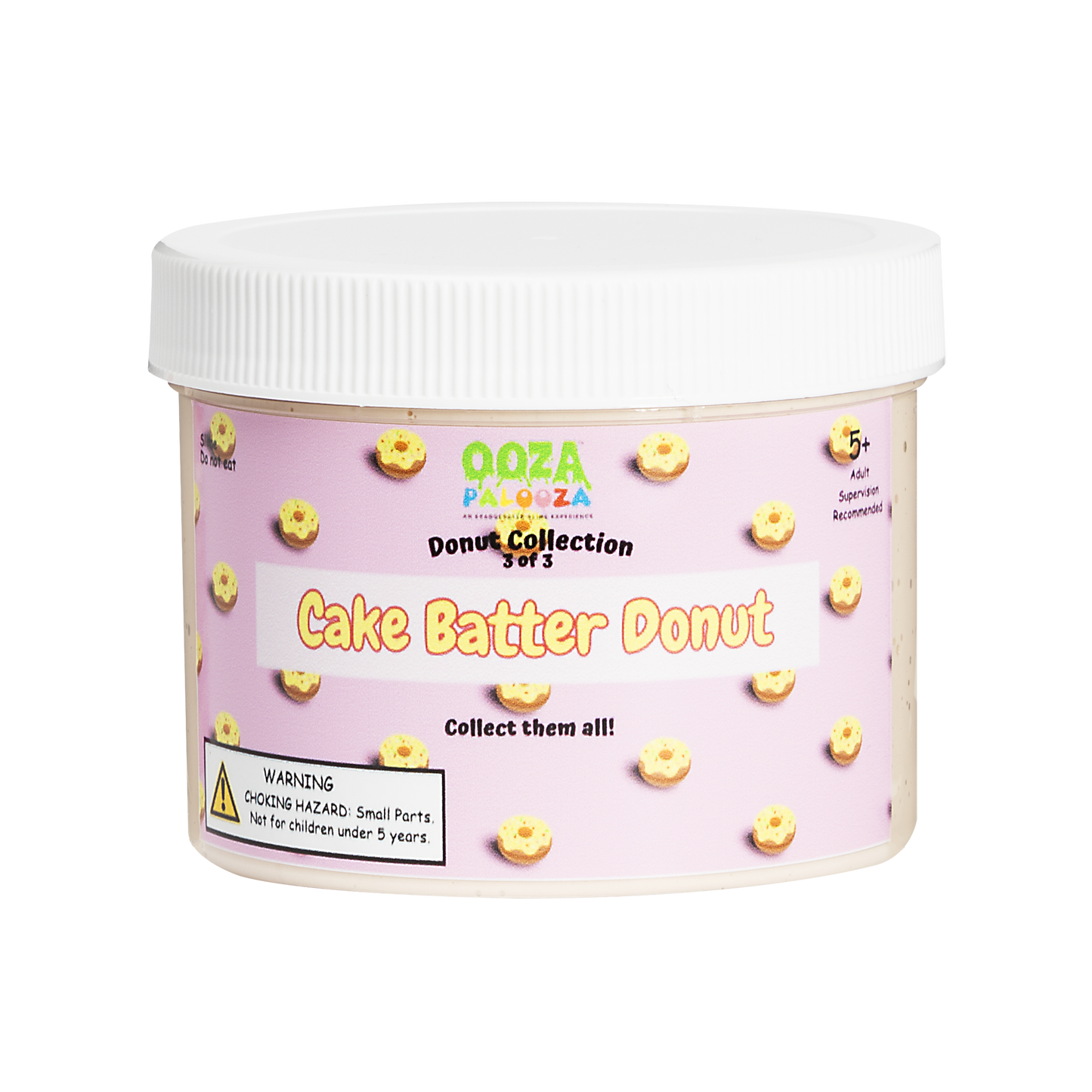 Cake Batter Donut Slime