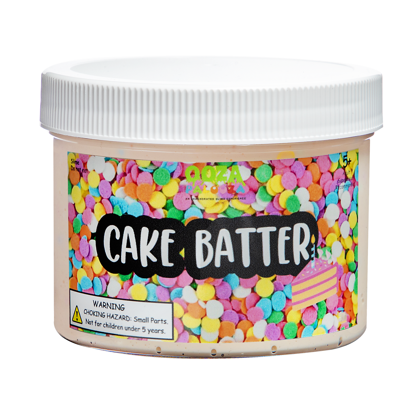 Cake Batter Birthday Slime