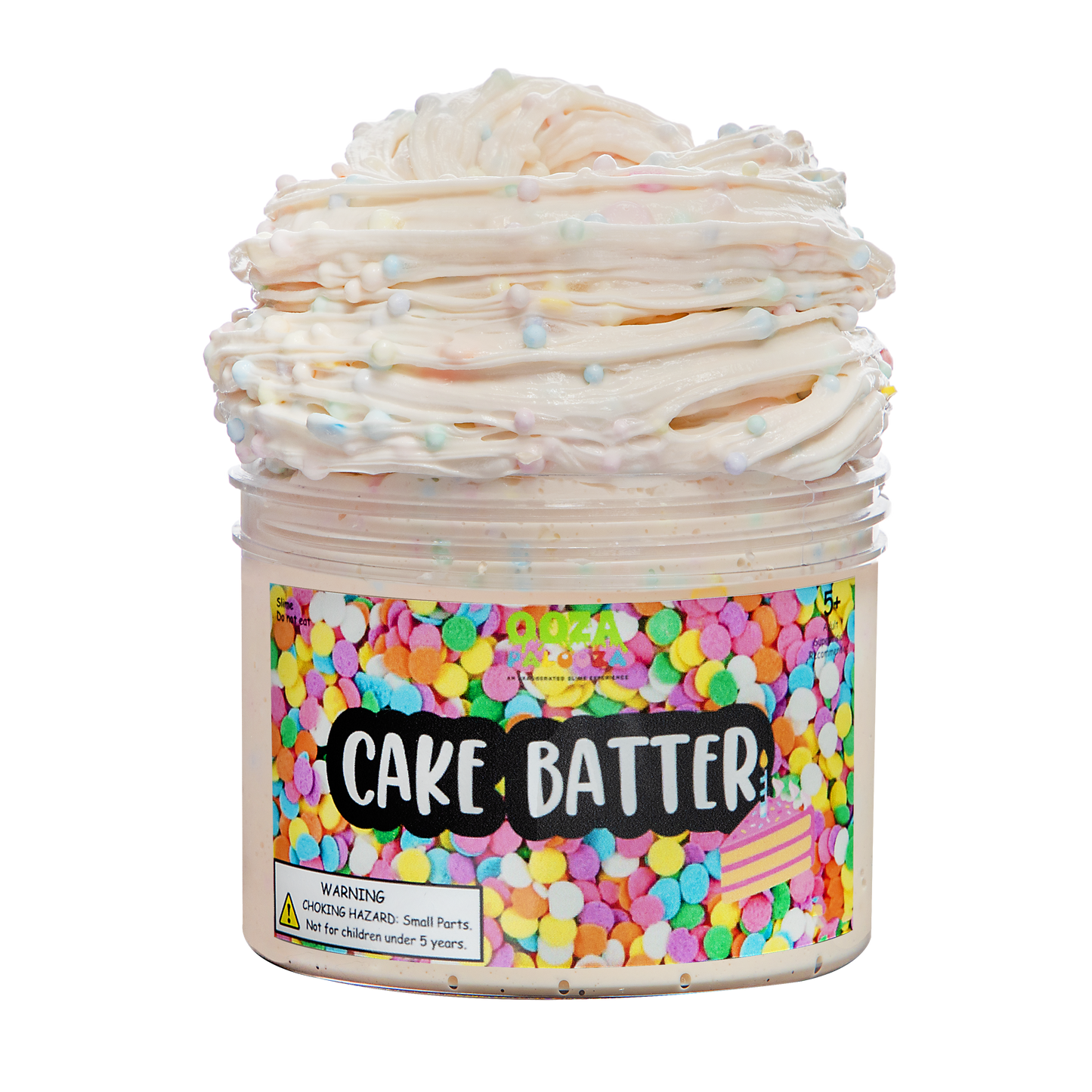 Cake Batter Birthday Slime